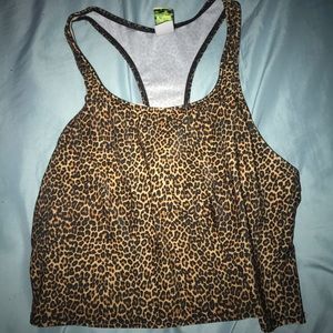 Kortni Jeane cheetah racerback
